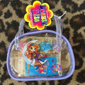 Vintage Lisa Frank “Beauty Bits” hair clip set